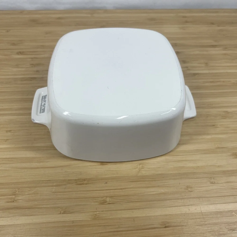 Corning Cookmates Casserole Baking Dish KA-SP-1 1/2 1.5 Quart White Microwave
